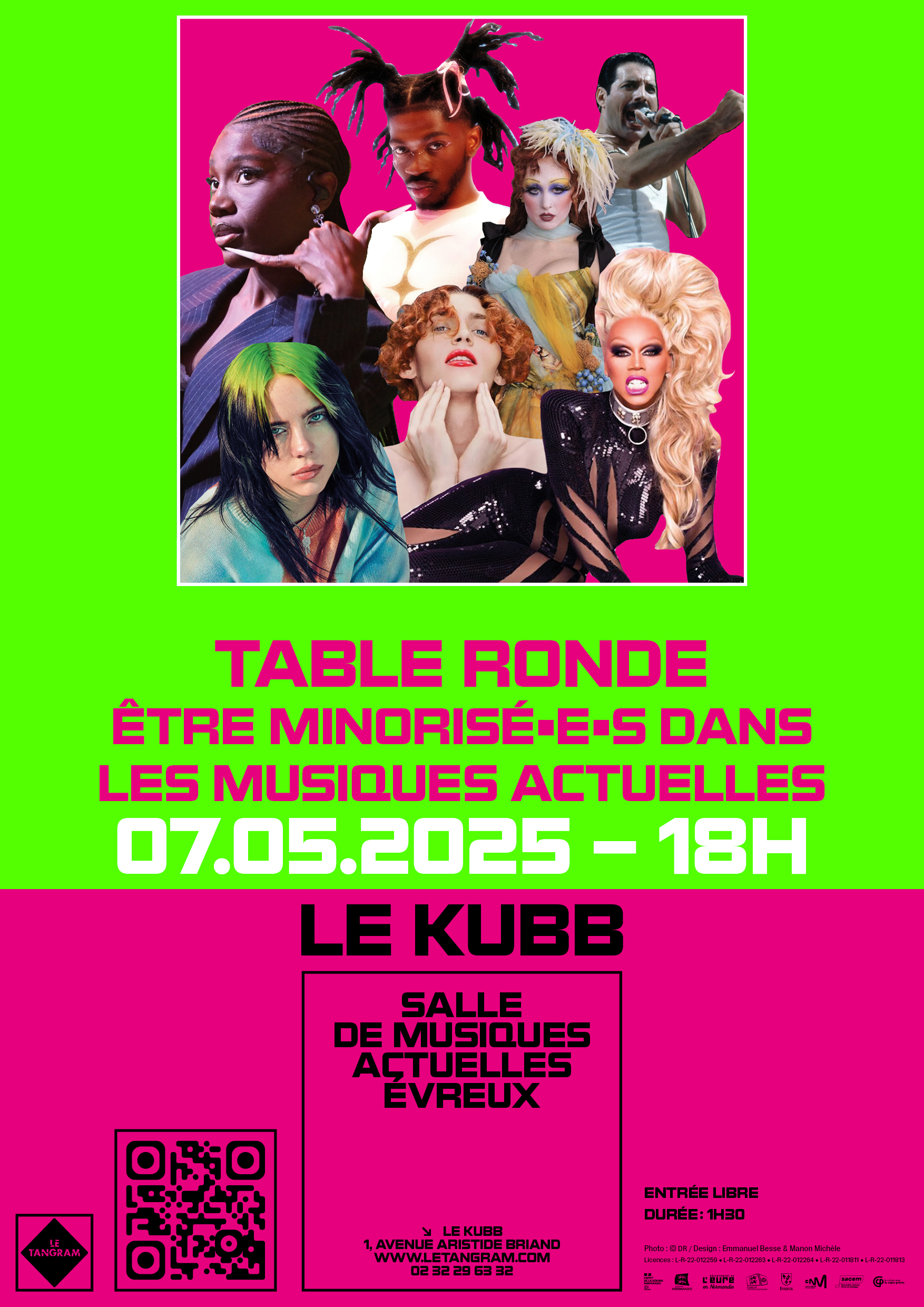 Table ronde Etre minorisé e s dans les musiques actuelles